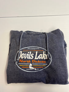 Hooded Devils Lake North Dakota Sweatshirt